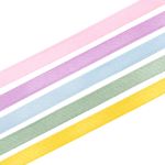 Лента атласная ассорти №1, 5 цветов по 0,6см*22,86м