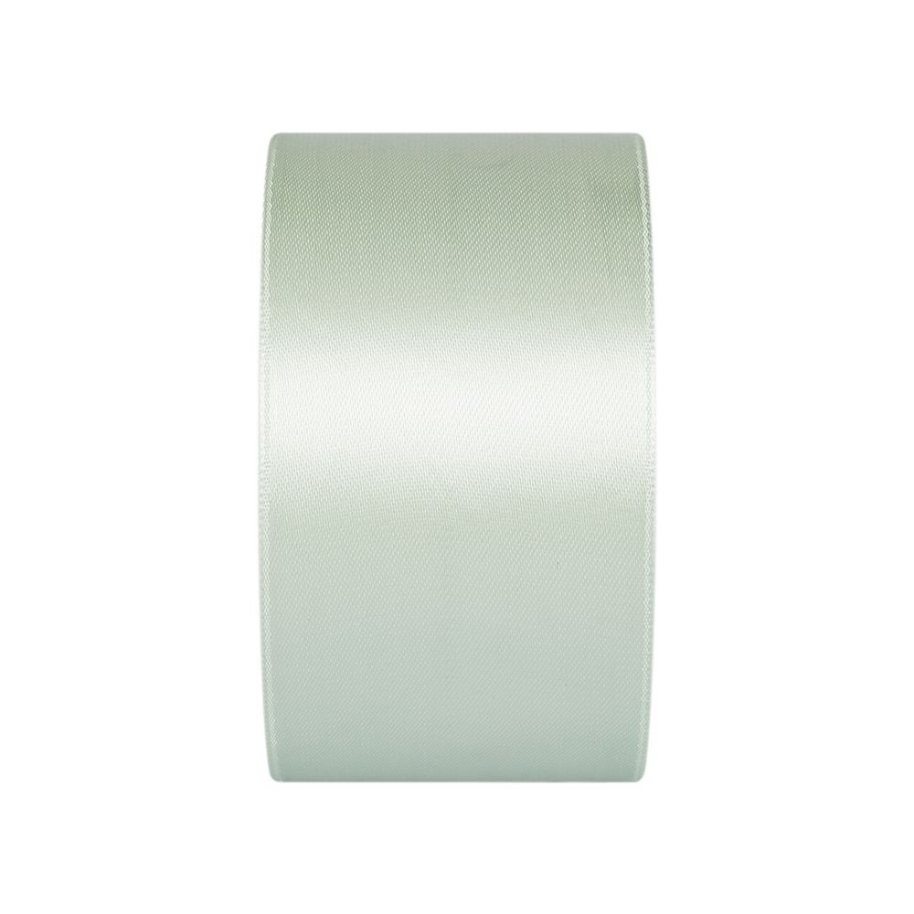 Лента атласная 1-сторонняя 50.0 мм / 33±2 метра, №013 св.салатовый, в термоплёнке, Gamma