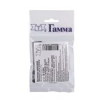 Тесьма усиленная Кромка клеевая 10 мм, (фасовка) 5х3 м, черный, B, Gamma G-110ht