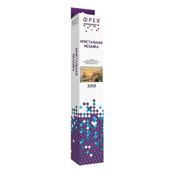 Алмазная (кристальная) мозаика Фрея, Закат на море, 65х45 см