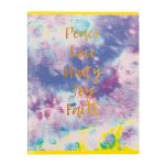 Тетрадь Тай-дай цветной A5 96 л. на скобе 60 г/м², 6 шт, клетка, SVT 961121 04 сиренево-фиолетовый, Светоч