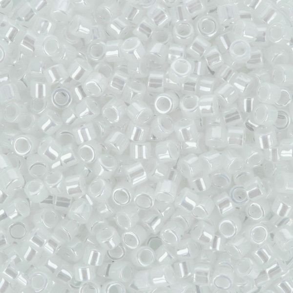 Бисер Toho 11/0 Treasure 1 (1.6 мм), 25 г (5х5 г), 0121 белоснежный/Перламутровый