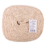 Кружево вязаное (тесьма) широкое 120-125 мм / 25 м, суровый, Gamma С3749Г17(рис.125.01.038)