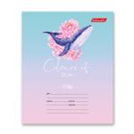 Тетрадь ученическая школьная A5+ 24 л. на скобе 65 г/м², белизна 100% 30 шт, клетка, 000375 Океания, Светоч 24ТСКд5_1_3_1