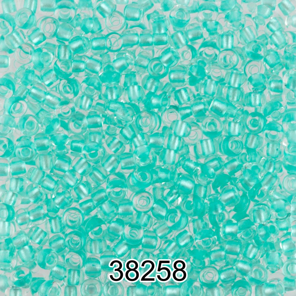 Бисер Preciosa 10/0 (2.3 мм), 500 г, 38258 (Ф364) св.зеленый