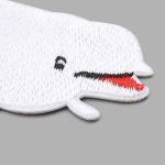 Термоаппликация Белый дельфин, 5х7.2cm, Hobby&Pro