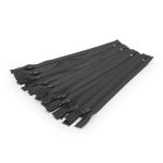 Молния спираль (витая) брючная Arta Т4 (4 мм) 1 зам., н/раз., 20 см, цв. 301 графит, уп.10 шт