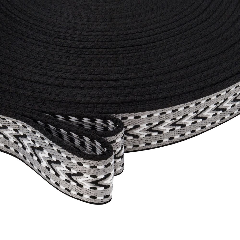 Стропа (ременная лента) 38 мм / 45.72 метра, [35.87 г/пог.м], с принтом, T0809 серый/белый/черный, 3Al362