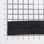 Резинка бельевая (окантовочная) блестящая 25.0 мм / 50 метров, черный