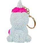 Кристальная (алмазная) мозаика Фрея ALVF-007, брелок, Голубая единорожка, 5х8 см