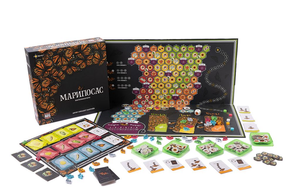 Игра настольная, Марипосас, Эврикус PG-17333