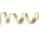 Тесьма металлизированная 15 мм / 25 метров, золото