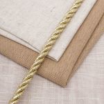 Шнур витой металлизированный 8мм / 18,29м, 182 золото