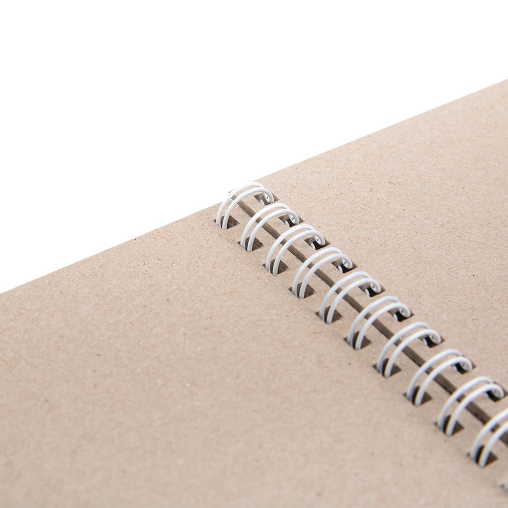 Заготовка для альбома (на пружинке) 1250 г/м², 20х20 см, 5 л, 02 Белая пружина, Mr.Painter ZKL-03