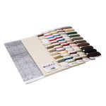 Набор для вышивания нитками Luca-S, Сборщица колосьев, 31х41см