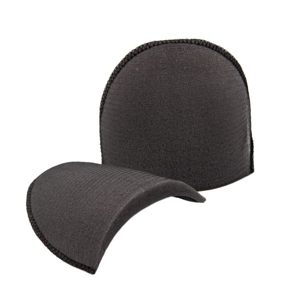 Плечевые накладки (подплечники) втачные 120х165х16 мм, черный, В-16/А, 1 пара