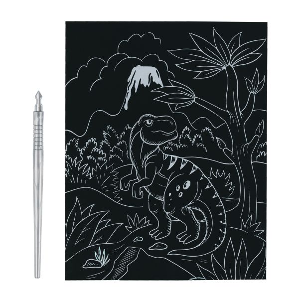 Набор для творчества Гравюра №68 Тираннозавр, 20х25.5 см, Hobbius SGHK