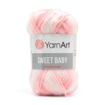 Пряжа YarnArt (ЯрнАрт) Sweet Baby / уп.5 мот. по 100 г, 300м, 914