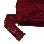 Бахрома отделочная 35.0 мм / 25 метров, 274 бордовый, Gamma 110