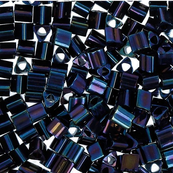 Бисер Toho 11/0 Triangle 3 (2.2 мм), 25 г (5х5 г), 0082 синий