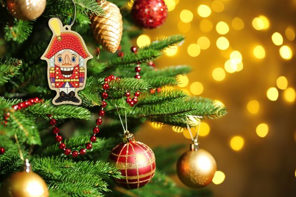 Алмазная (кристальная) мозаика Фрея CMF-ALVP-032, Союзмультфильм. Подвеска Щелкунчик, 6.5х10.5 см