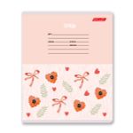 Тетрадь ученическая школьная, выборочные блёстки, A5+ 24 л. на скобе 65 г/м², белизна 100% 30 шт, линия, 000722 Мечтательность, Светоч 24ТЕТл-002