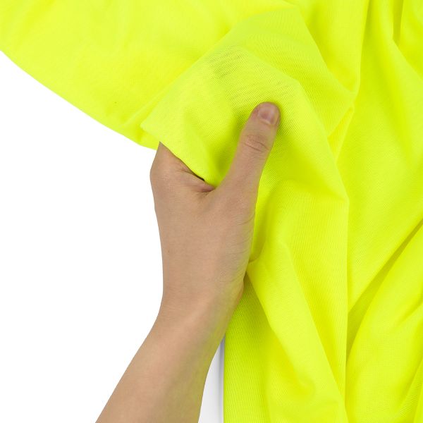 Сетка бельевая эластичная 110±5 г/м², 150х160±2 см, неон желтый/neon yellow, Blitz GSTT