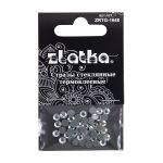Стразы клеевые стекло 3.9 мм, 5х48 шт, SS16 №01 белый (Crystal), Zlatka ZRTG-1648