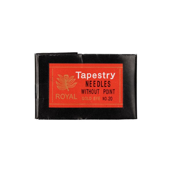 Иглы ручные гобеленовые №20, 25 шт, острие закругл, Gamma