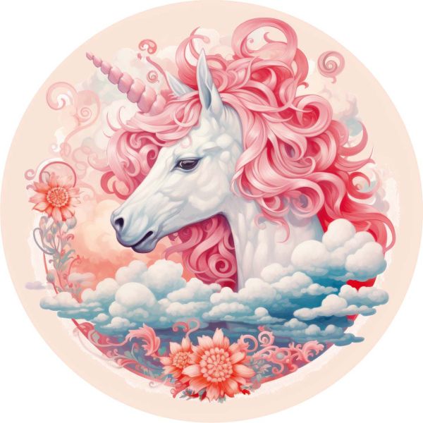 Пазл фигурный деревянный Сказочный единорог 160 элементов, Фрея PZLF-014