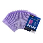 Файл-вкладыш, цветной A4, 20 шт, 35 мкм матовый, фиолетовый ЕС220670232, Expert Complete