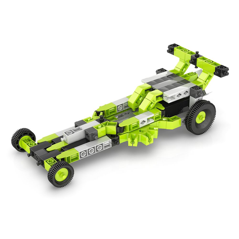 Конструктор пластиковый 30 моделей, с мотором 121 элемент, Поделкин PKE-06