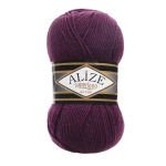 Пряжа Alize (Ализе) Superlana klasik / уп.5 мот. по 100 г, 280м, 111 фиолетовый A