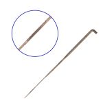 Иглы ручные для валяния (фелтинга) 36 толстые, тип крученые треугольные, 5 шт, Gamma FN-012