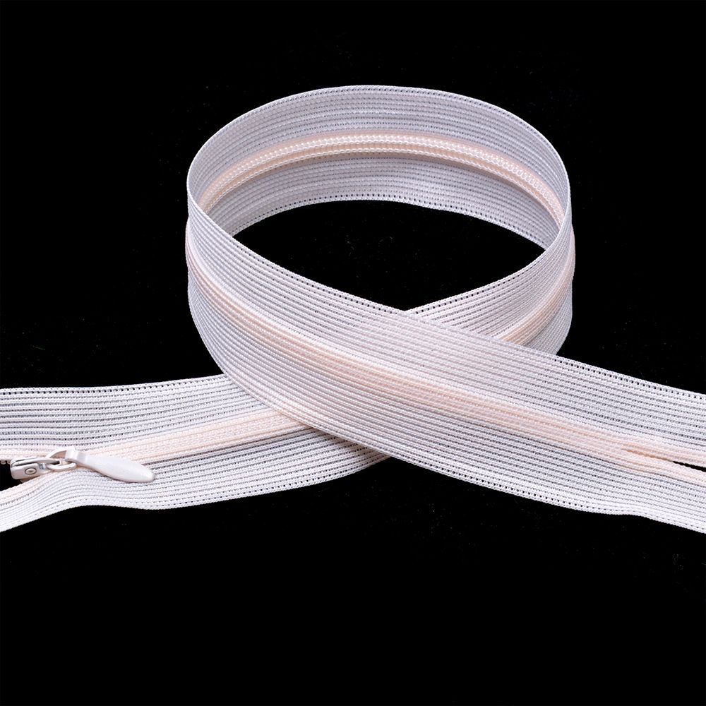 Молния потайная (скрытая) Т3 (3 мм) 1 зам., н/раз., 50 см, цв.S293 айвори уп.10 шт Молния потайная (скрытая) Т3 (3 мм) 1 зам., н/раз., 50 см, цв.S293 айвори уп.10 шт