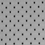 Сетка бельевая эластичная 95 г/м², шир.160 см / 5 метров, Горох 02 черный /00129.02.05/