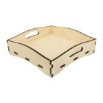 Заготовка из фанеры Поднос под 4 плитки, ВД-1056 Mr.Carving