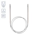 Спицы круговые металл ⌀4,5 мм, 80 см, с металлической леской, Gamma MKG