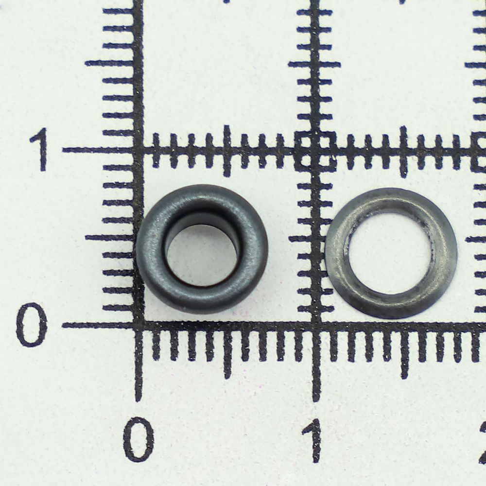 Люверсы металл ⌀_3.0 мм (внутр.), черный, 100 шт, S090816, BIG
