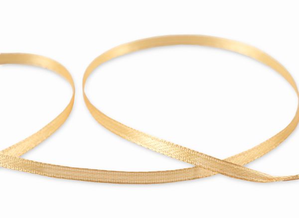 Лента атласная 2-сторонняя 3.0 мм / 91.4±2 метра, 655K кофейный, Gamma AL-3P