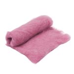 Шерсть для валяния Ангорка 100 г, Камтекс, 088 брусника