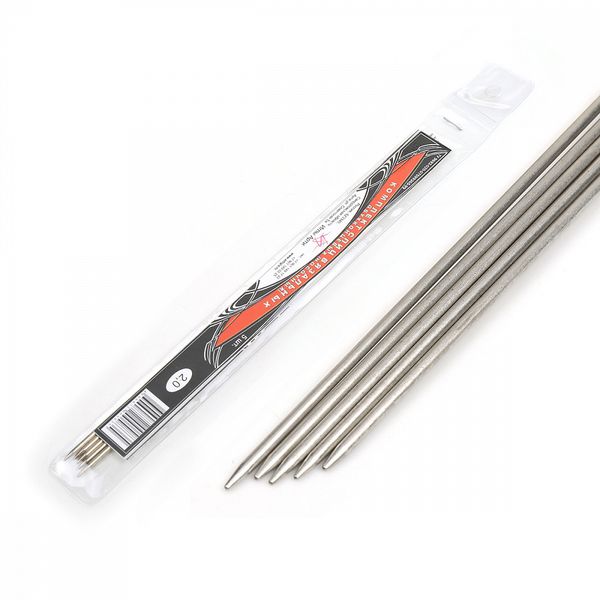 Спицы АРТИ-ЧУЛ-2,0 чулочные ⌀2,0 мм, (5 шт) в вакуумн.уп.