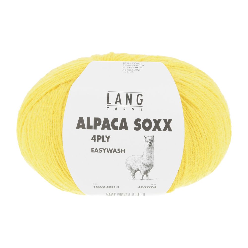 Пряжа Lang Yarns (Ланг Ярнс) Alpaca Soxx 4-Fach/4-Ply / уп.10 мот. по 100 г, 390м, 4