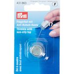 Напёрсток цинковый сплав, 1 шт, 17 мм, под серебро, Prym 431863