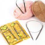 Набор круговых спиц Maxwell Gold 4 шт длина 80см 5.5-6-7-8мм