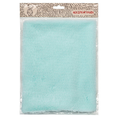 Мех "Кролик" ворс 8мм, 48 смх50 см, мятный