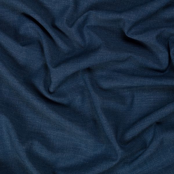 Ткань костюмная 220 г/м², 150х148±2 см, 09 синий меланж/blue melange, Gamma SUTF-006N