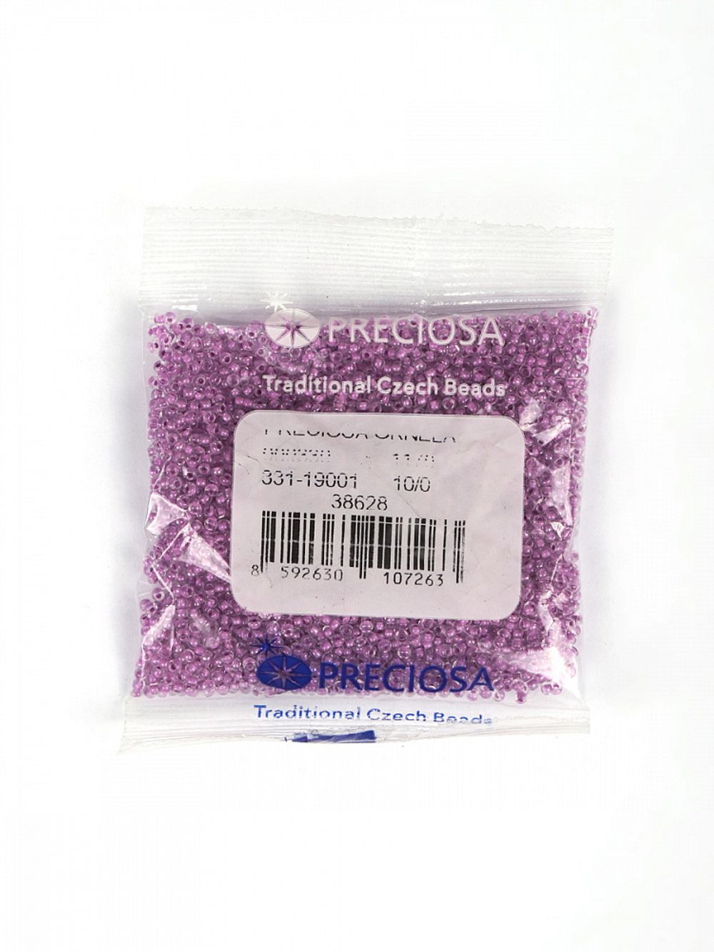Бисер Preciosa 10/0 (2.3 мм), 50 г, CTC цв. 38628/331-19001