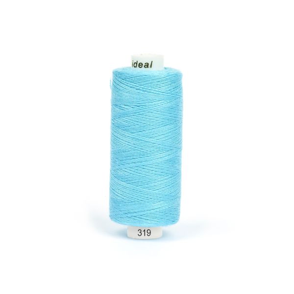 Нитки швейные бытовые Ideal 40/2, 366 м / 10 кат., 319 голубой