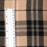 Фланель рубашечная 150 г/м², 150 см / 2 метра, TBY.Fl.T139.2, цв.139 бежевый